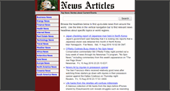 Desktop Screenshot of news-articles.org